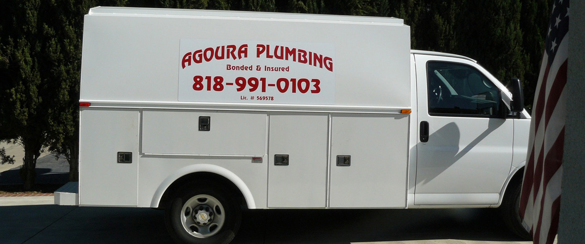plumbing work truck